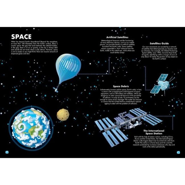 Cunoaste si exploreaza  - puzzle spatiul cosmic (205 piese)