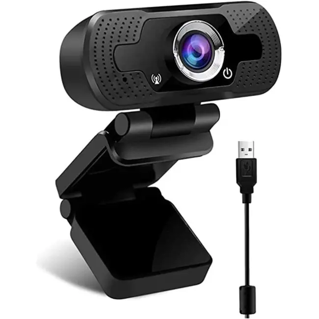 Camera Web 1080P, USB 2.0, FullHD, Trepied inclus In One IO0037 BBJIO0037_Negru