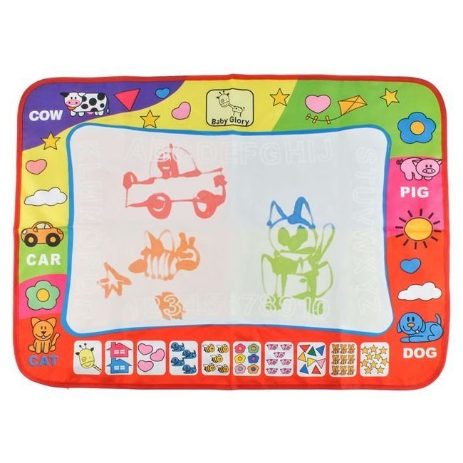 Covoras pentru desen cu apa, 2 markere incluse 78x58 cm Iso Trade MY17429 BBJMY17429_Initiala