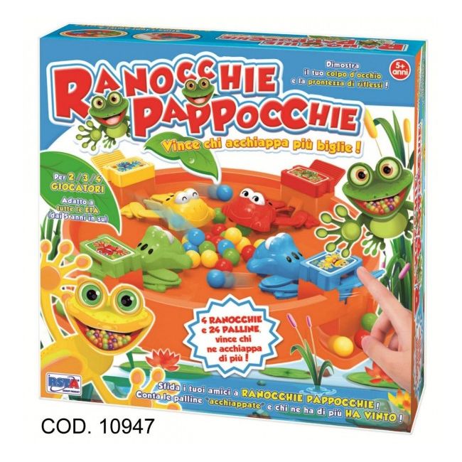 Joc societate Broscutele mancacioase RS Toys - SOLRS10947