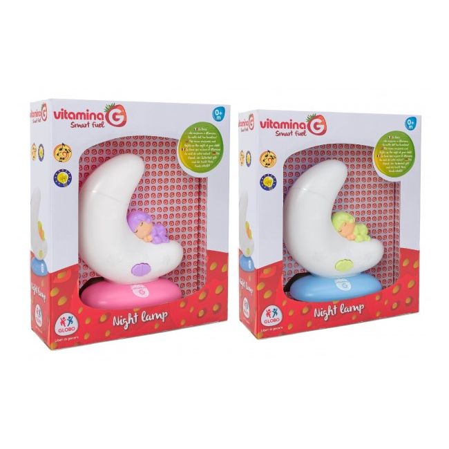 Lampa de veghe Globo in forma de luna cu sunete si lumini - SOLGL05377