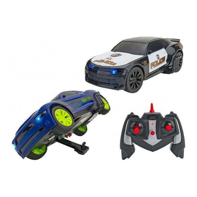 Set 2 masinute de curse Globo cu telecomanda  - SOLGL39974