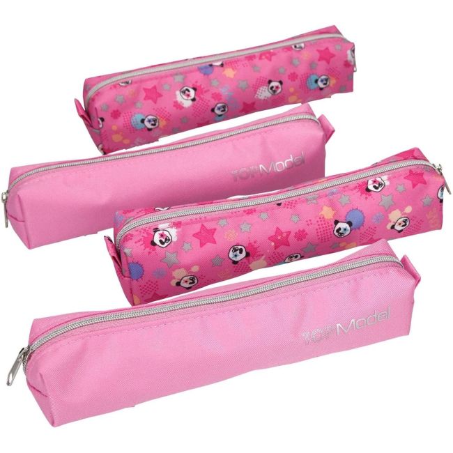 Borseta cu 4 penare echipate Panda Top Model Depesche PT10777 BBJPT10777_Roz