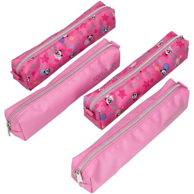 Borseta cu 4 penare echipate Panda Top Model Depesche PT10777 BBJPT10777_Roz