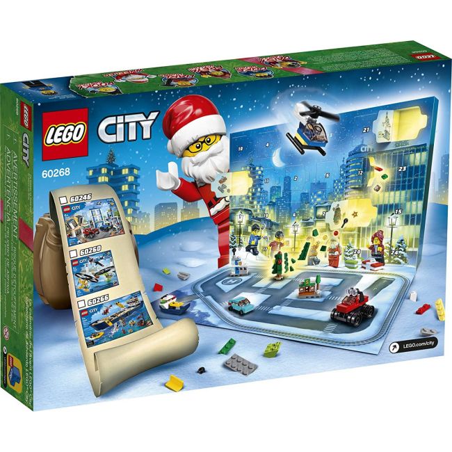 LEGO CITY CALENDAR DE CRACIUN 60268 VIVLEGO60268