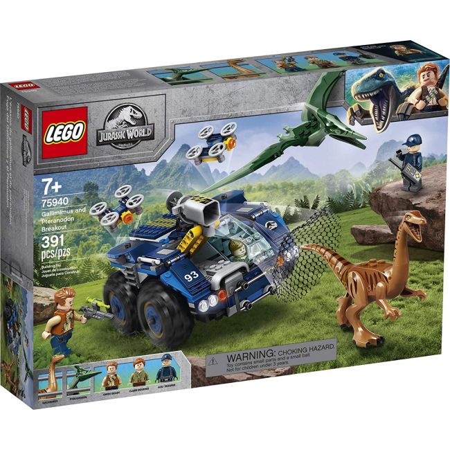 LEGO JURASSIC WORLD VELOCIRAPTOR: MISIUNE DE SALVARE CU BIPLANUL 75940 VIVLEGO75940