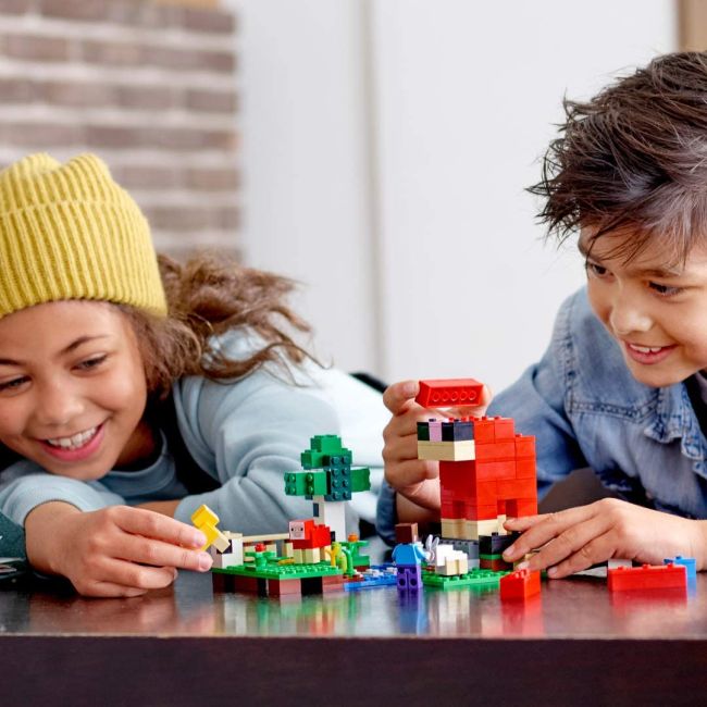 LEGO MINECRAFT FERMA CU OI 21153 VIVLEGO21153