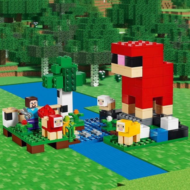 LEGO MINECRAFT FERMA CU OI 21153 VIVLEGO21153