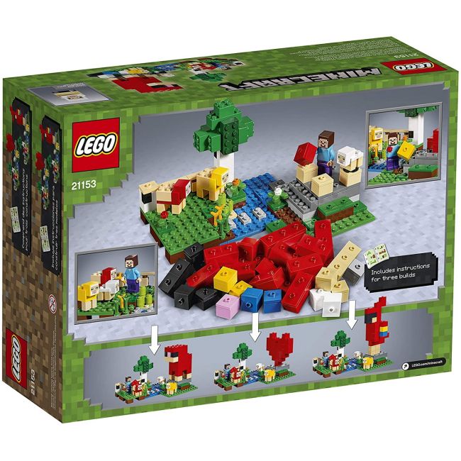 LEGO MINECRAFT FERMA CU OI 21153 VIVLEGO21153