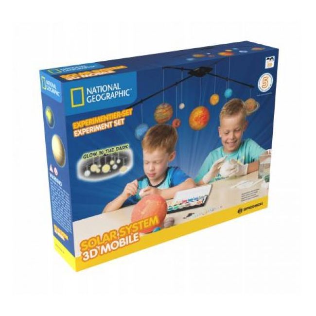 Set experimente sistemul solar National Geographic care stralucesc in intuneric - SOLBRS9140000