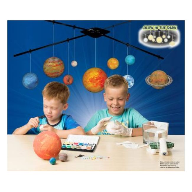 Set experimente sistemul solar National Geographic care stralucesc in intuneric - SOLBRS9140000