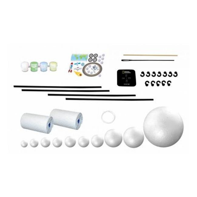 Set experimente sistemul solar National Geographic care stralucesc in intuneric - SOLBRS9140000