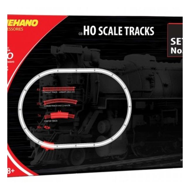 Set sine Mehano pentru trenulet electric 32 de piese - SOLMEHF106