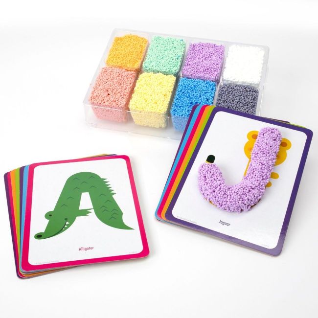 Spuma de modelat playfoam™ - invatam alfabetul