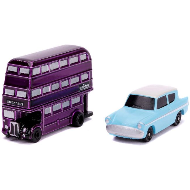 HARRY POTTER2 SET 2 MASINUTE THE KNIGHT BUS SI FORD ANGLIA 1959 VIV253181002