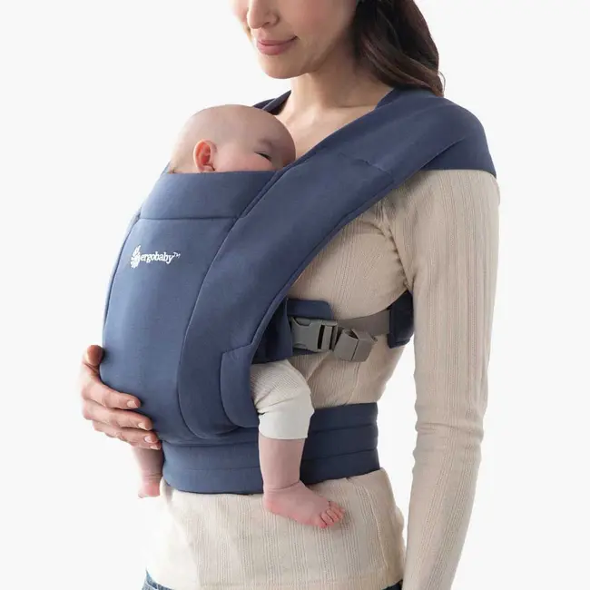 Marsupiu ergobaby embrace soft navy tnabcemanavy