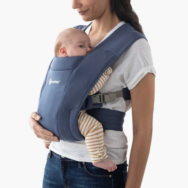 Marsupiu ergobaby embrace soft navy tnabcemanavy
