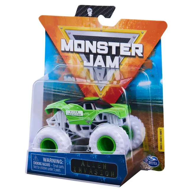 MONSTER JAM MASINUTA METALICA ALIEN INVASION SCARA 1 LA 64 VIV6044941_20123299