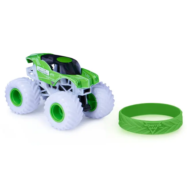 MONSTER JAM MASINUTA METALICA ALIEN INVASION SCARA 1 LA 64 VIV6044941_20123299
