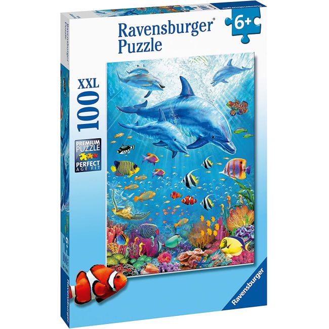PUZZLE DELFINI SI PESTI, 100 PIESE - ARTRVSPC12889