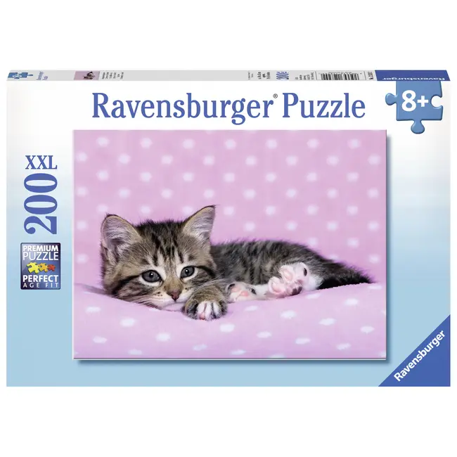 PUZZLE PISICUTA PE PATURA, 200 PIESE - ARTRVSPC12824