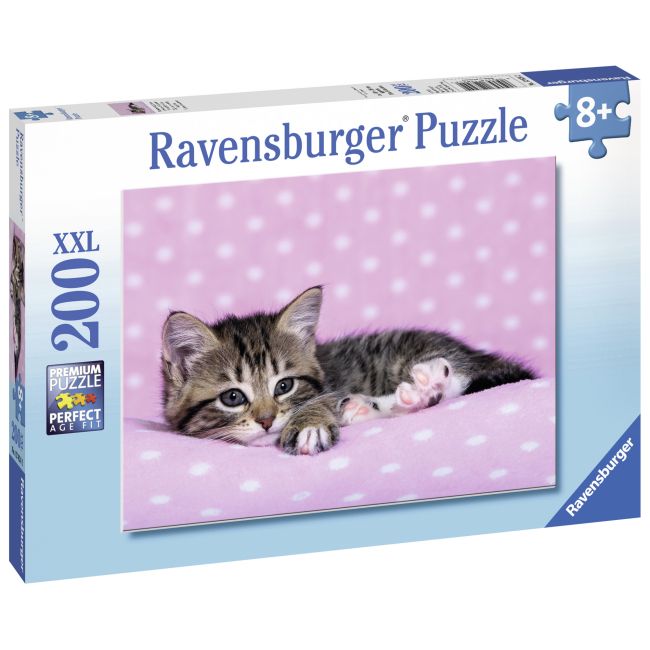 PUZZLE PISICUTA PE PATURA, 200 PIESE - ARTRVSPC12824