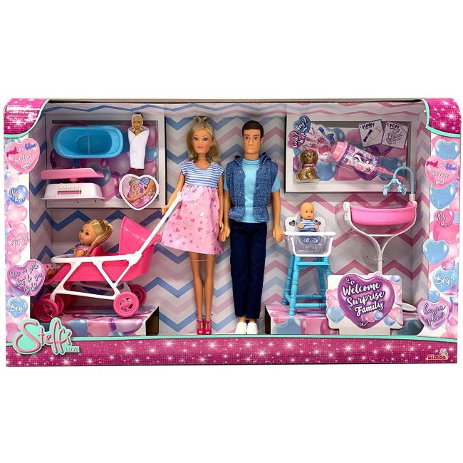 SET STEFFI LOVE FAMILIE CU COPILAS NOU-NASCUT SURPRIZA VIV105733426