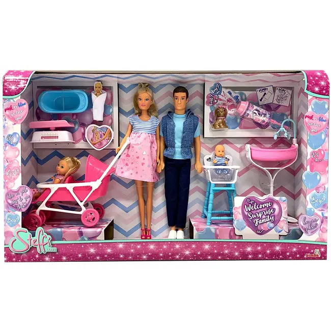 SET STEFFI LOVE FAMILIE CU COPILAS NOU-NASCUT SURPRIZA VIV105733426
