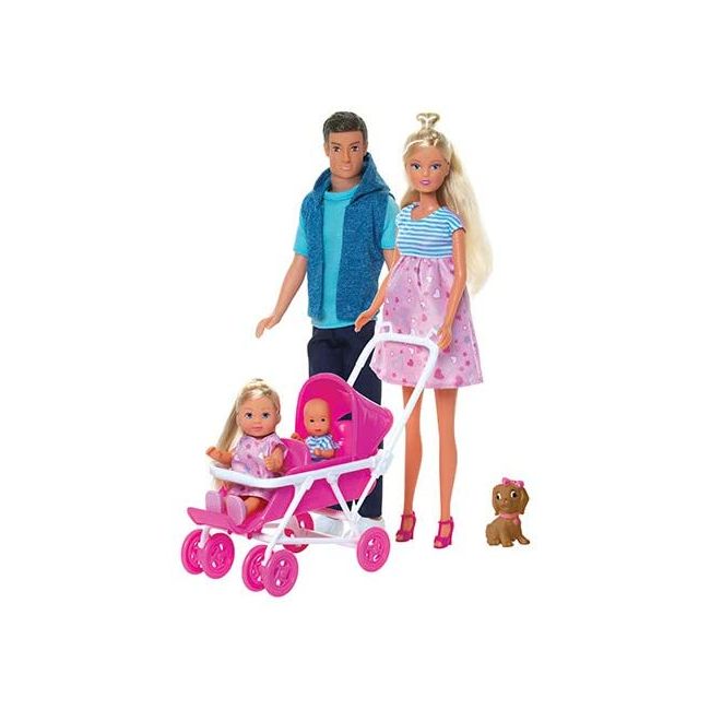 SET STEFFI LOVE FAMILIE CU COPILAS NOU-NASCUT SURPRIZA VIV105733426