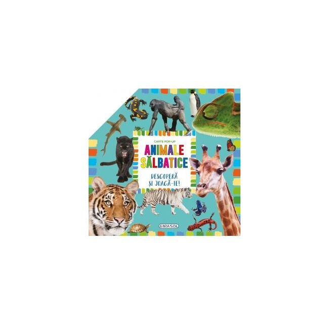 Carte pop-up - animale salbatice