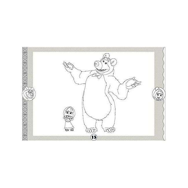 Desenam impreuna cu Masha si ursul EDULS78080