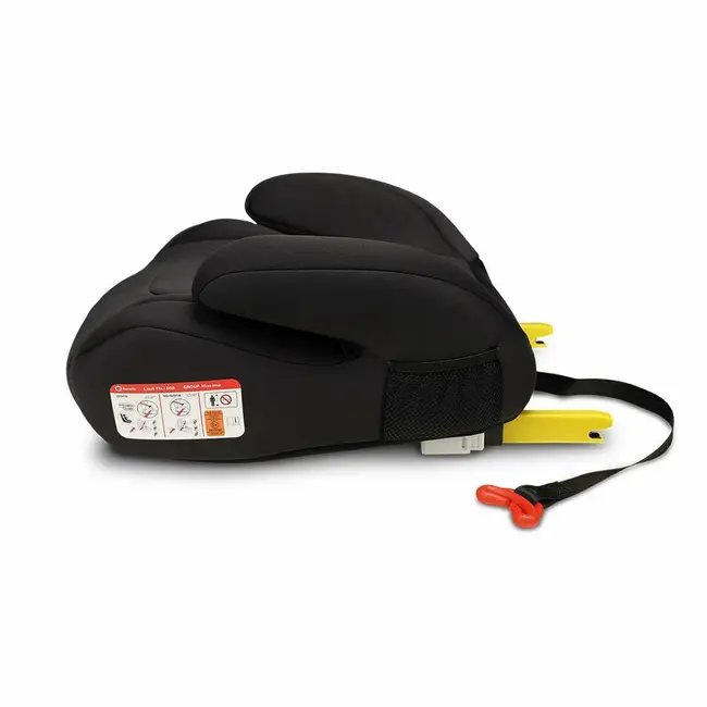 Lionelo - Inaltator auto Luuk Fix, 22-36 Kg, cu Isofix, Gri BYNLO-LUUK_FIX_BLACK