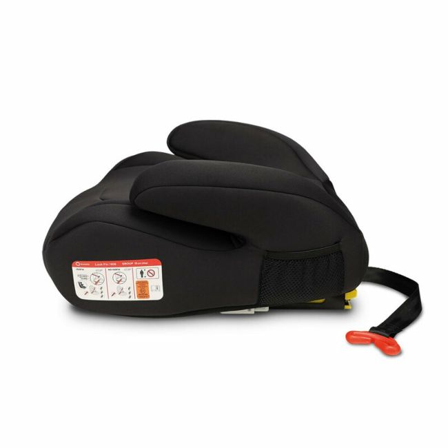 Lionelo - Inaltator auto Luuk Fix, 22-36 Kg, cu Isofix, Gri BYNLO-LUUK_FIX_BLACK