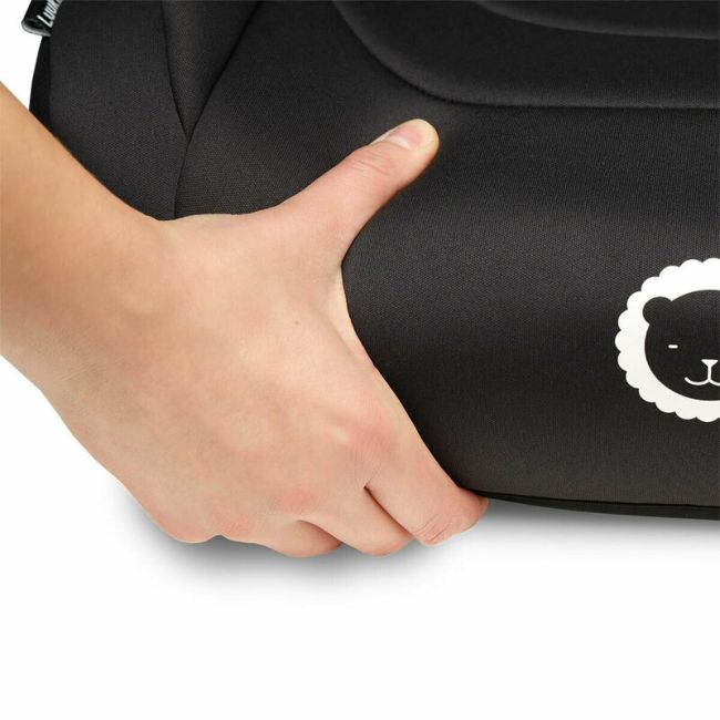 Lionelo - Inaltator auto Luuk Fix, 22-36 Kg, cu Isofix, Gri BYNLO-LUUK_FIX_BLACK