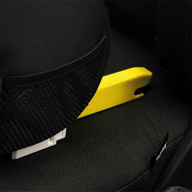 Lionelo - Inaltator auto Luuk Fix, 22-36 Kg, cu Isofix, Gri BYNLO-LUUK_FIX_BLACK
