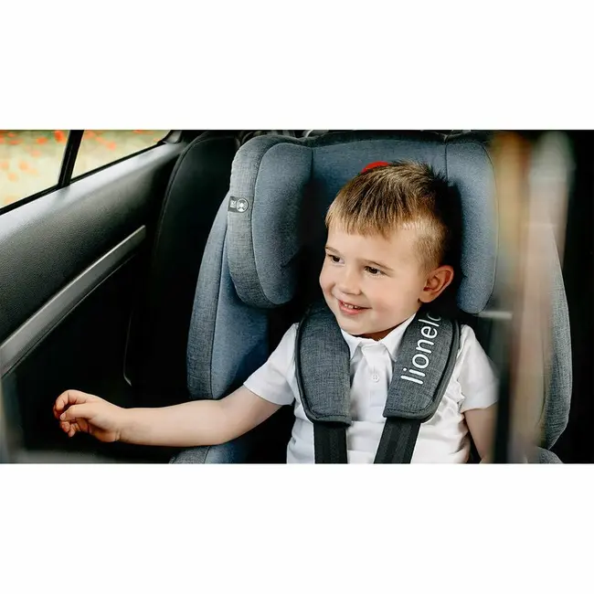 Lionelo - Scaun auto Nico Spatar detasabil, Protectie laterala, 9-36 Kg, Albastru BYNLO-NICO_BLUE