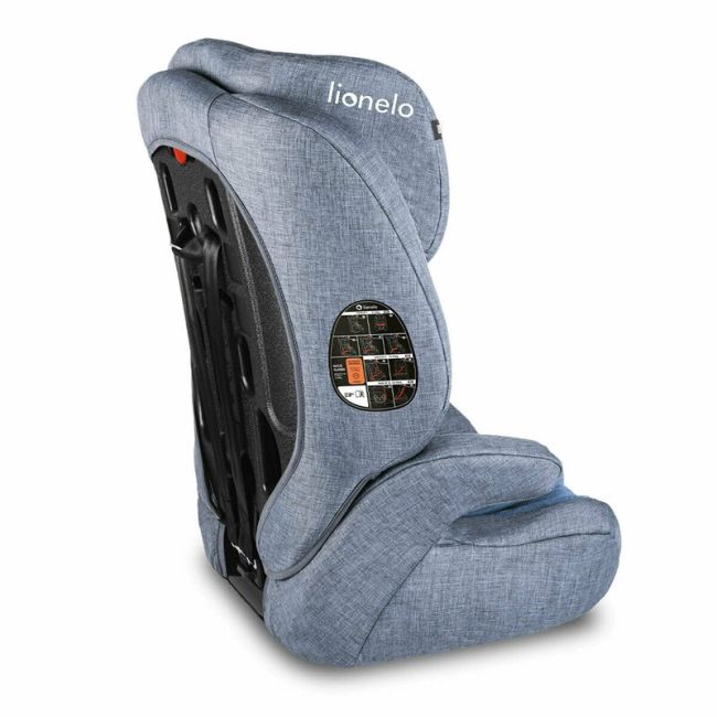 Lionelo - Scaun auto Nico Spatar detasabil, Protectie laterala, 9-36 Kg, Albastru BYNLO-NICO_BLUE