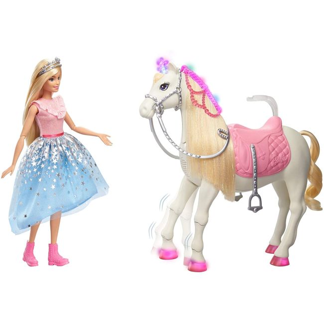 Papusa Barbie Princess Adventure si calul ei magic - 4AKGML79