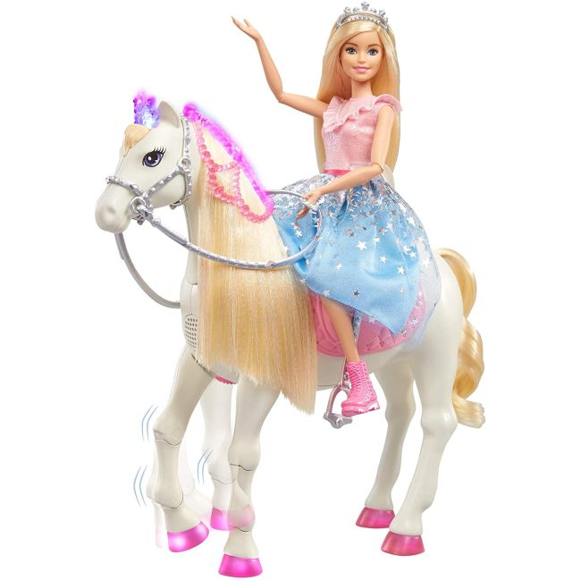 Papusa Barbie Princess Adventure si calul ei magic - 4AKGML79