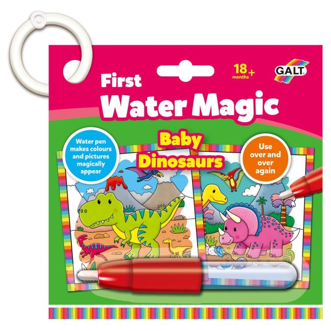 Prima mea carticica water magic - micutii dinozauri