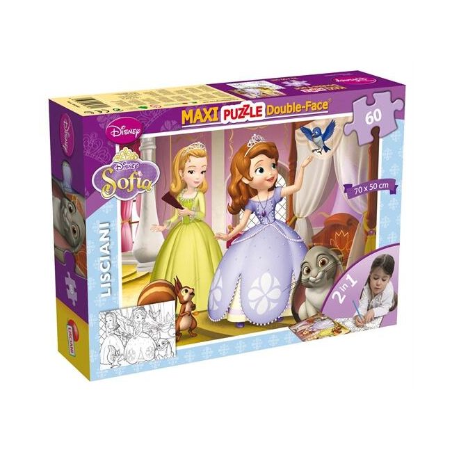 Puzzle de colorat maxi - Sofia (60 piese) EDULS46560