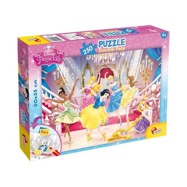 Puzzle de colorat - Printese la bal (250 piese) EDULS48083