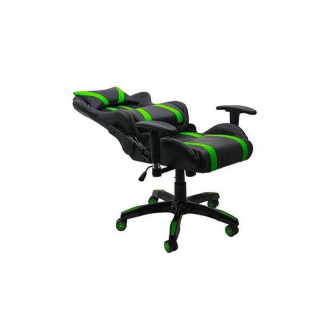Scaun gaming off 306, spatar rabatabil, cotiere reglabile, piele ecologica, suport picioare, perna cervicala si lombara, inaltime ajustabila, 110 kg drm3354