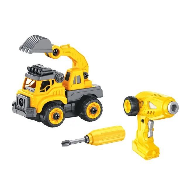 Set constructie Camion Autobasculanta si Excavator - BK9020