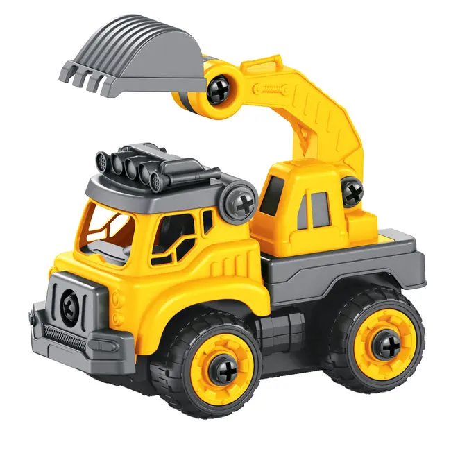 Set constructie Camion Autobasculanta si Excavator - BK9020