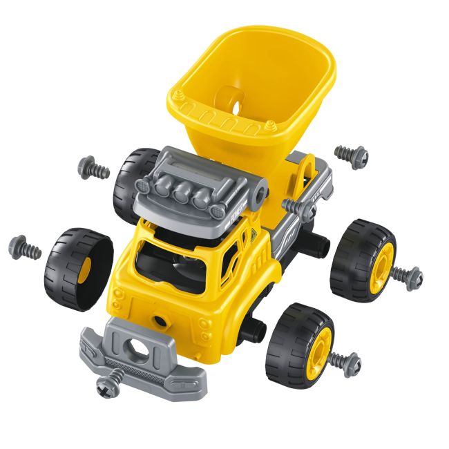 Set constructie Camion Autobasculanta si Excavator - BK9020