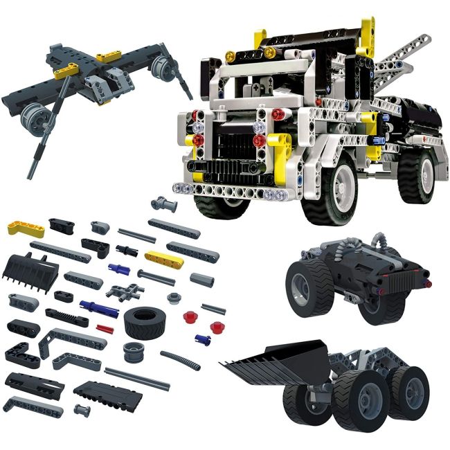 Set STEM 50 in 1 - Masinute pe santier EDULS73344