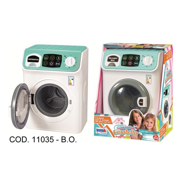 Masina de spalat cu uscator RS Toys pentru copii - SOLRS11035
