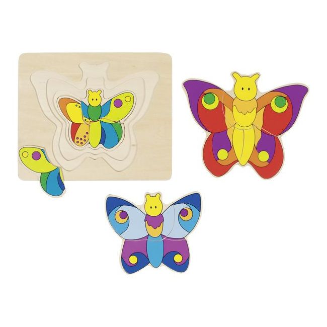 Puzzle stratificat Fluturele - OKEGOKI57899
