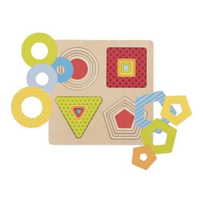 Puzzle stratificat Forme geometrice - OKEGOKI57705